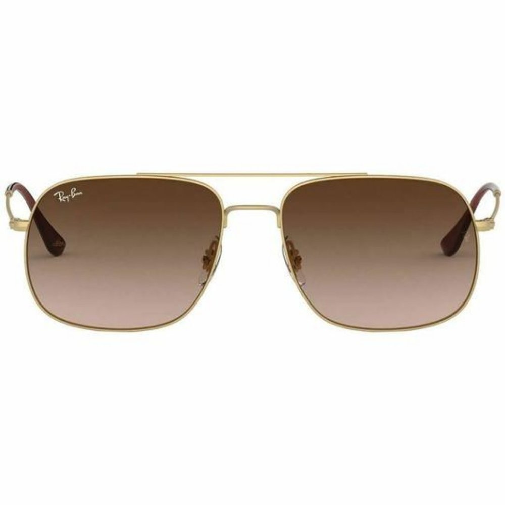 Ray-Ban Pilot Sunglasses W/Brown Gradient Lens - Picture 2 of 5